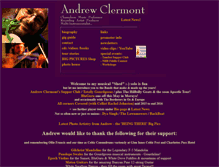 Tablet Screenshot of andrewclermont.com.au